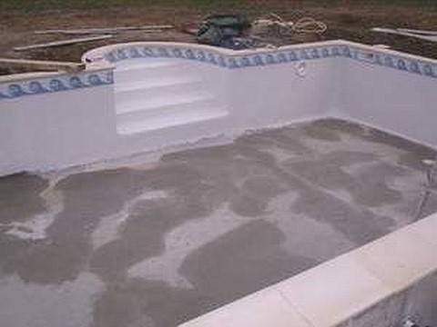 Réparations sol de piscine